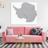 Antarctica Canvas Afdruk (Insitu (Woonkamer))