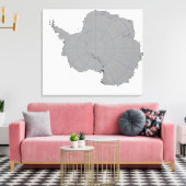 Antarctica Canvas Afdruk (Insitu (Woonkamer))