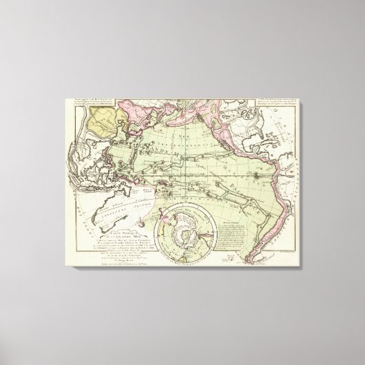 Antarctica Canvas Afdruk (Voorkant)