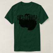 Antarctica continent t-shirt (Design voorkant)