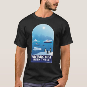 Antarctica de ijskast Antarctica T-shirt