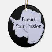 Antarctica door NASA achtervolgen uw passie Keramisch Ornament (Links)