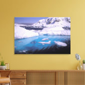 Antarctica. Expeditie door ijsscènes 2 Canvas Afdruk (Insitu (Woonkamer))