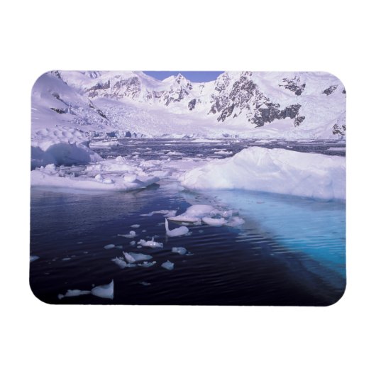 Antarctica. Expeditie door ijsscènes Magneet (Horizontaal)