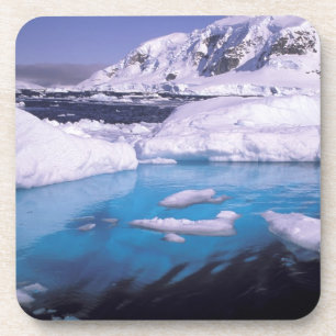 Antarctica. Expeditie door ijstaferelen 2 Bier Onderzetter