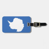 Antarctica Flag Bagagelabel (Voorkant horizontaal)
