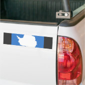 Antarctica Flag Bumpersticker (Op Truck)