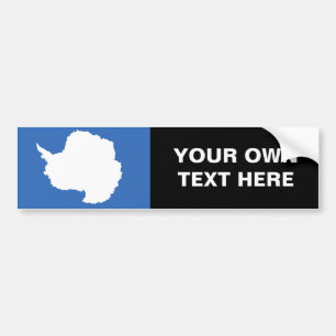 Antarctica Flag Bumpersticker