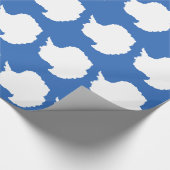 Antarctica Flag Cadeaupapier (Hoek)