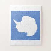 Antarctica Flag Emblem Legpuzzel (Verticaal)