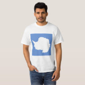 Antarctica Flag Emblem T-shirt (Voorkant volledig)