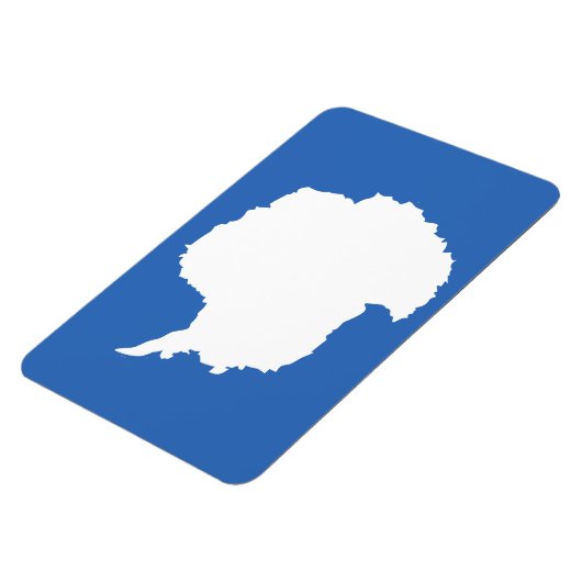 Antarctica Flag Magneet (Linkerzijde)