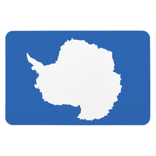Antarctica Flag Magneet (Horizontaal)