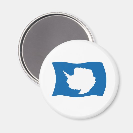 Antarctica Flag Magnet (Voorkant / Achterkant)