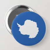 Antarctica Flag Ronde Button 4,0 Cm (Voorkant /achterkant)