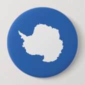 Antarctica Flag Ronde Button 4,0 Cm (Voorkant)