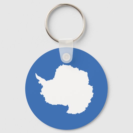 Antarctica Flag Sleutelhanger (Voorkant)