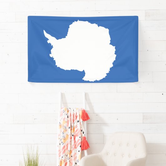 Antarctica Flag Spandoek (Insitu)