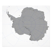 Antarctica Foto Afdruk (Voorkant)