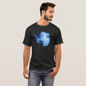 Antarctica Fysieke Kaart T-shirt (Voorkant volledig)