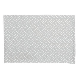 Antarctica Gray Waterverf Stippen Pillow Hoesje Kussensloop