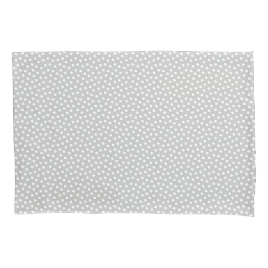 Antarctica Gray Waterverf Stippen Pillow Hoesje Kussensloop (Voorkant)