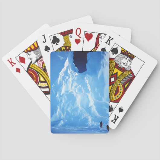 Antarctica Ice Pokerkaarten (Achterkant)