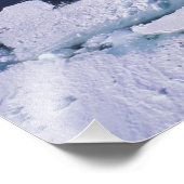 Antarctica, Ijsstroming. Foto Afdruk (Hoek)