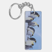 Antarctica, Keizerspinguïns Sleutelhanger (Voorkant Links)