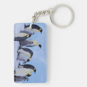 Antarctica, Keizerspinguïns Sleutelhanger (achterkant)