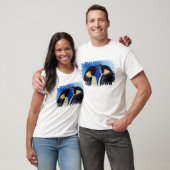 Antarctica, Keizerspinguïns T-shirt (Unisex)