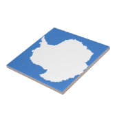 Antarctica keramische tegel tegeltje (Zijkant)