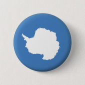 ANTARCTICA LAND PIN BACK BADGE RONDE BUTTON 5,7 CM (Voorkant)
