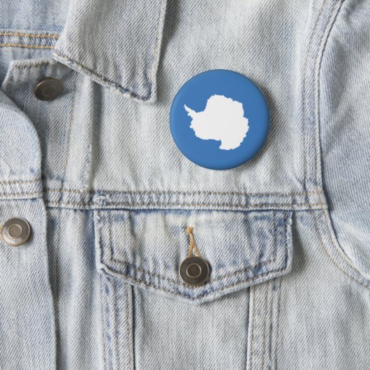 ANTARCTICA LAND PIN BACK BADGE RONDE BUTTON 5,7 CM (In situ)