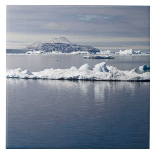 Antarctica landscape tegeltje (Voorkant)