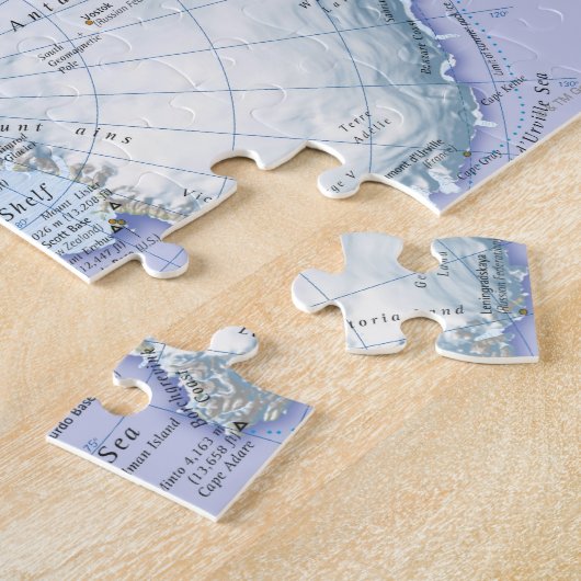 Antarctica Legpuzzel (Zijkant)