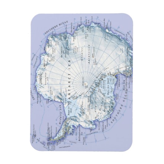 Antarctica Magneet (Verticaal)