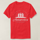 Antarctica met pinguïns t-shirt (Design voorkant)