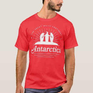 Antarctica met pinguïns t-shirt