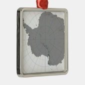 Antarctica Metalen Ornament (Rechts)