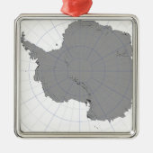 Antarctica Metalen Ornament (Voorkant)