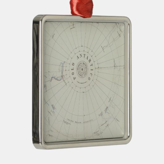 Antarctica Metalen Ornament (Rechts)