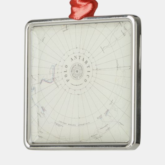 Antarctica Metalen Ornament (Links)