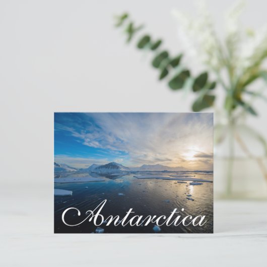 Antarctica. nabij Adelaide Island. De Golf 2 Briefkaart (Staand voorkant)