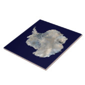 Antarctica (NASA Blue Marble-beeldmateriaal) Tegeltje (Zijkant)