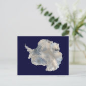 Antarctica (NASA Blue Marble Imagery) Briefkaart (Staand voorkant)