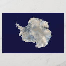 Antarctica (NASA Blue Marble Imagery) Briefpapier