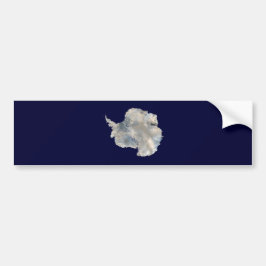 Antarctica (NASA Blue Marble Imagery) Bumpersticker