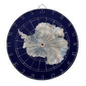 Antarctica (NASA Blue Marble Imagery) Dartbord (Voorkant)