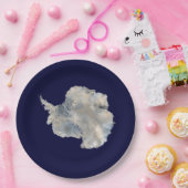 Antarctica (NASA Blue Marble Imagery) Papieren Bordje (Feest)